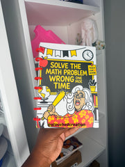 Math Problem Refillable Notebook