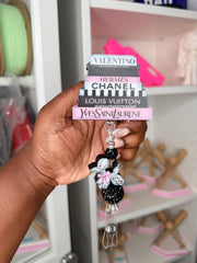 Designer Books Badge Reel