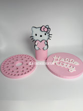 Three Piece Pink Cat ninja set