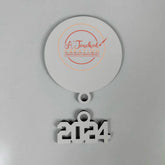 Pin Button With Charm