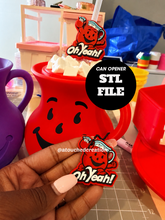 Kool A Can Opener Keychain 3MF | STL File
