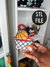 BASKETBALL SANITIZER HOLDER Digital File 3MF | STL