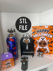 HALLOWEEN Highland cow Bundle 3MF | STL FILE
