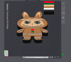 Labu Gingerbread Man Soap Holder 3D File