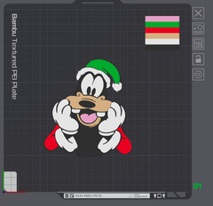 Goof Christmas Soap Holder 3D File