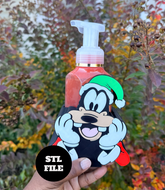 Goof Christmas Soap Holder 3D File