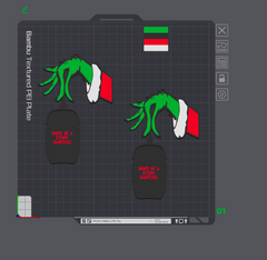 Grinchy Sanitizer Ornament STL | 3MF (Copy)