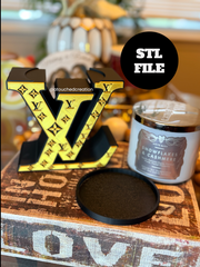Lewy Lux Candle Holder STL | 3MF FILE