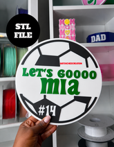Soccer Cheer Stick 3MF| STL File