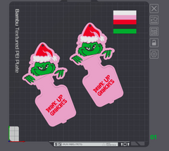 Grinchy Crown Drink Ornament STL | 3MF