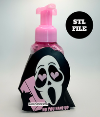 Ghost Face VALENTINES DAY Soap Holder 3D File