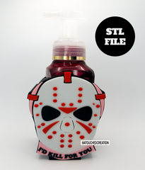 Jason VALENTINES DAY Soap Holder 3D File