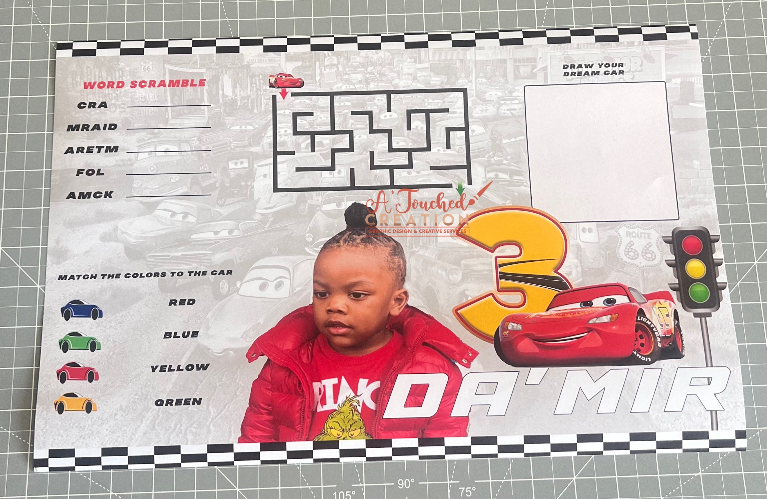 Custom Activity Sheet – A’Touched Creation