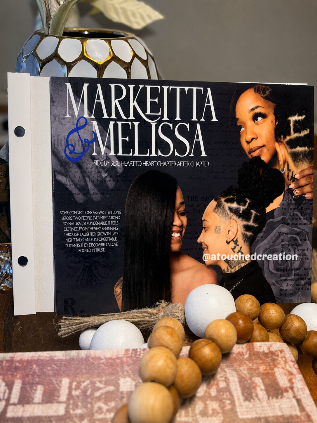 Acrylic Wedding Guest Book