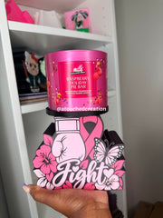Breast Cancer Candle (PHYSICAL PRODUCT)