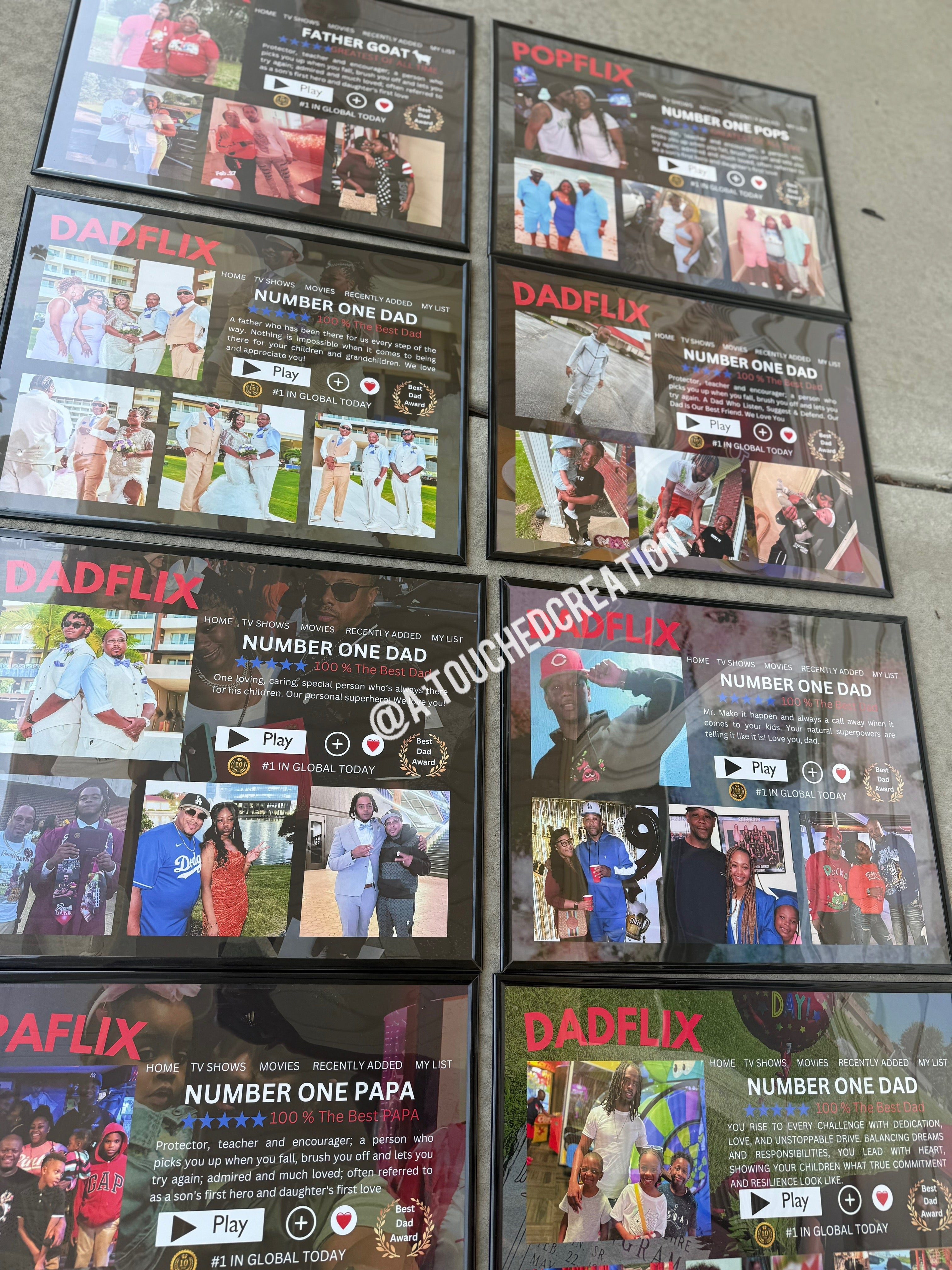 Dadflix / Papaflix Frame