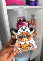 Highland Cow Halloween Soap Holder