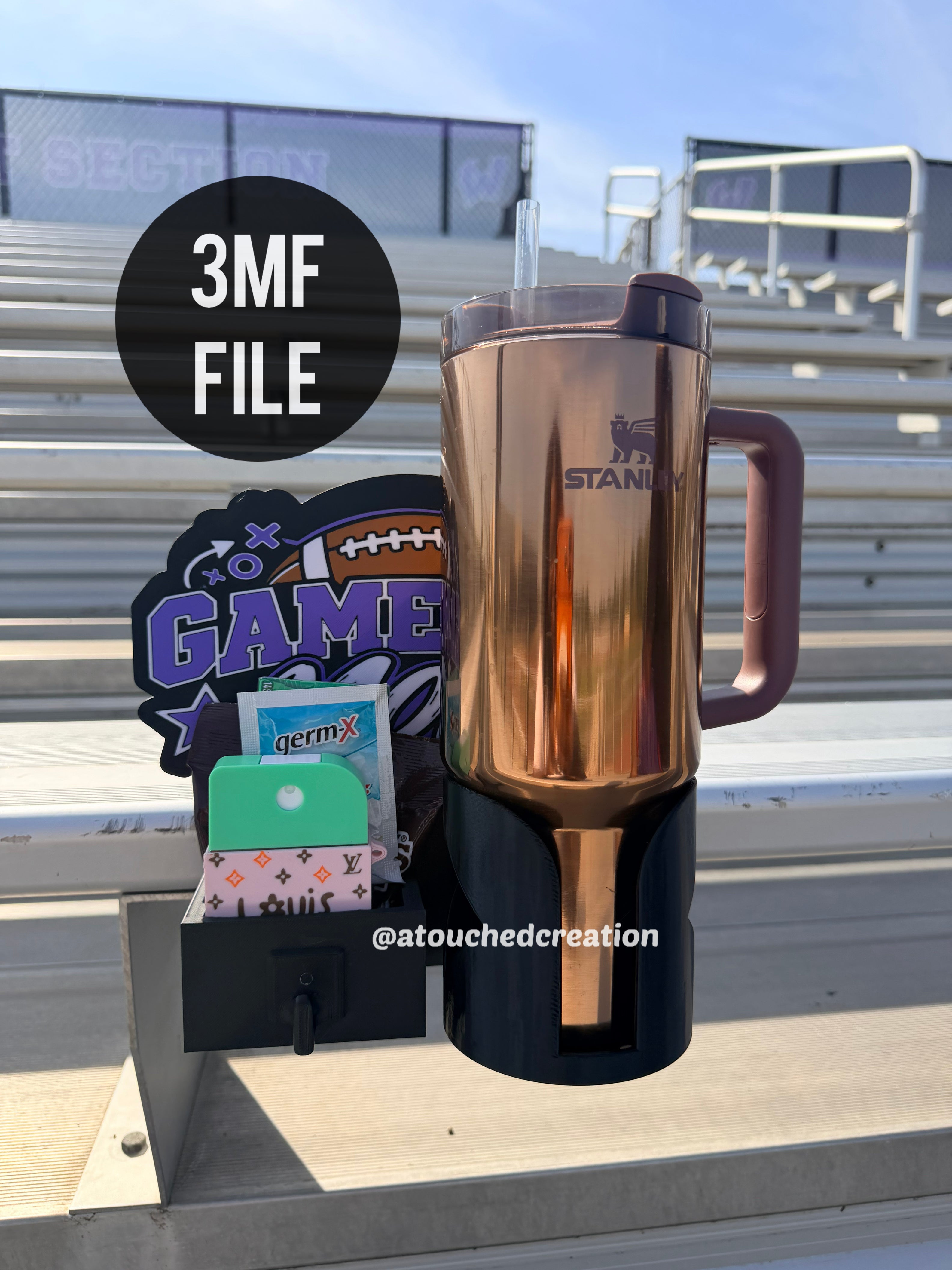 BLEACHER Caddy Digital 3D File | 3MF File