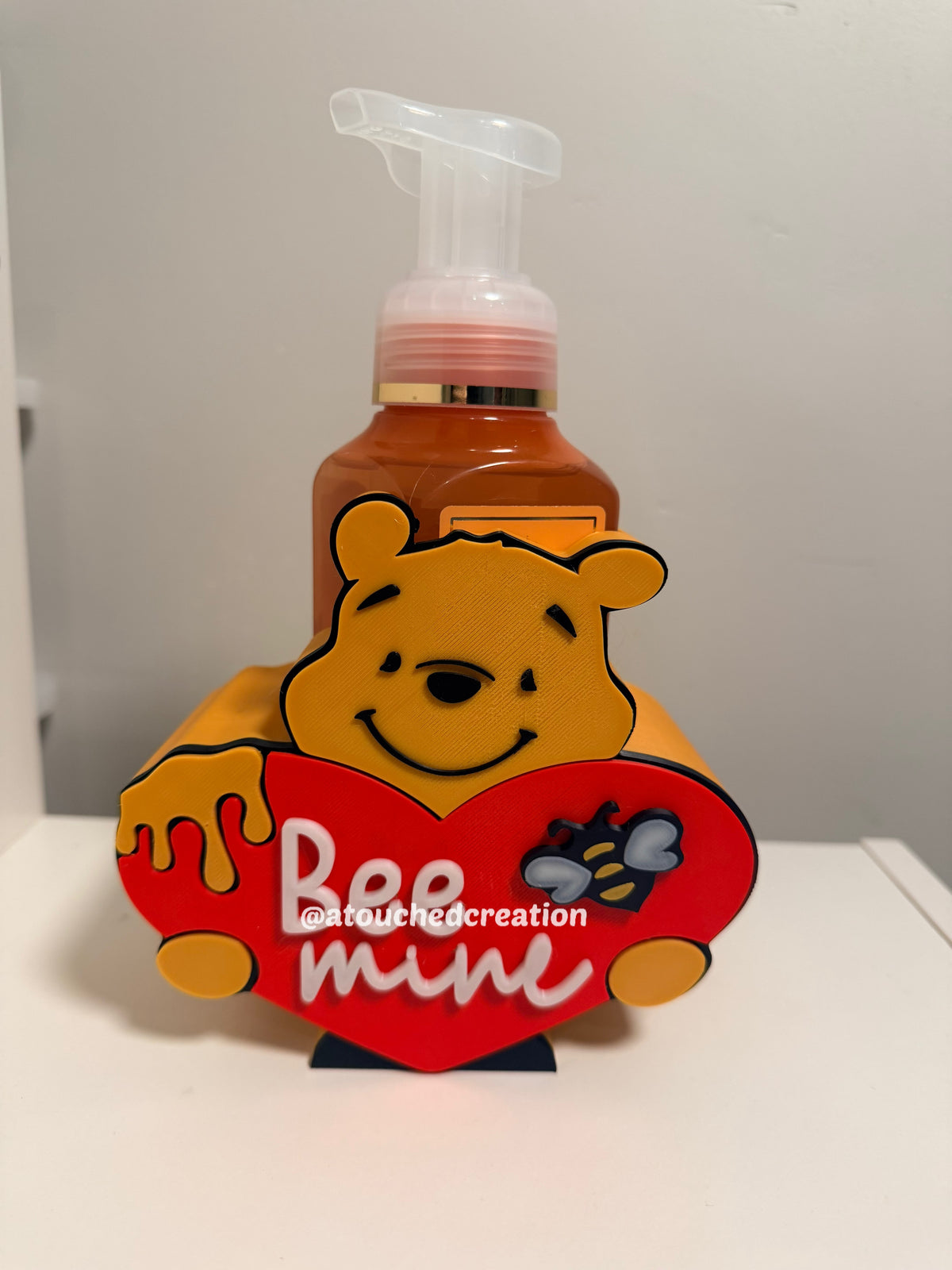 WINNY VALENTINES DAY Soap Holder 3D File