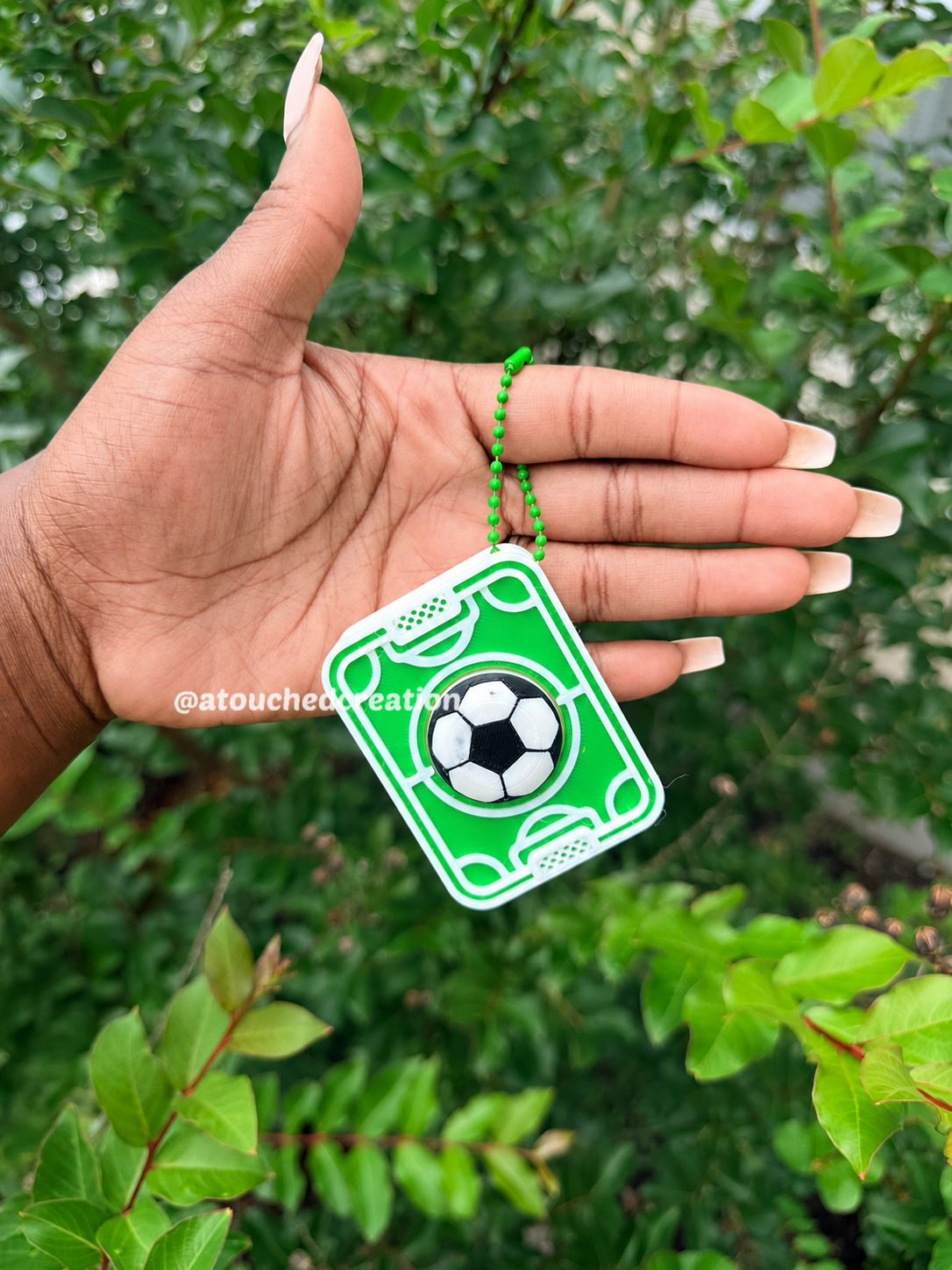 Soccer Field Fidget Clicker