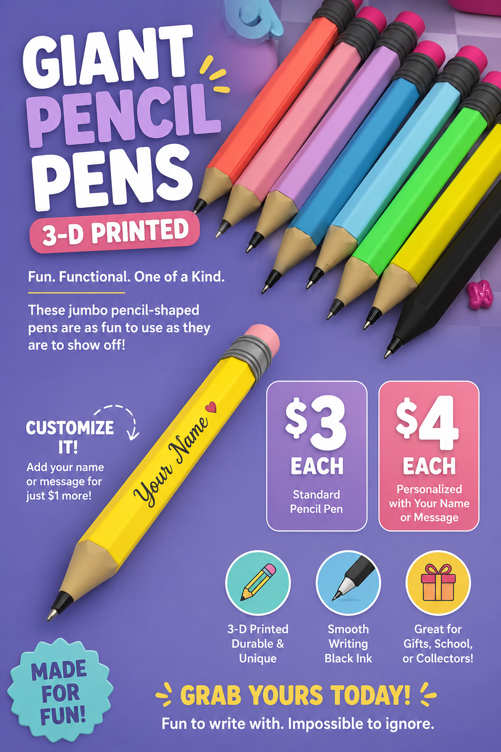 3D Pencil Pen