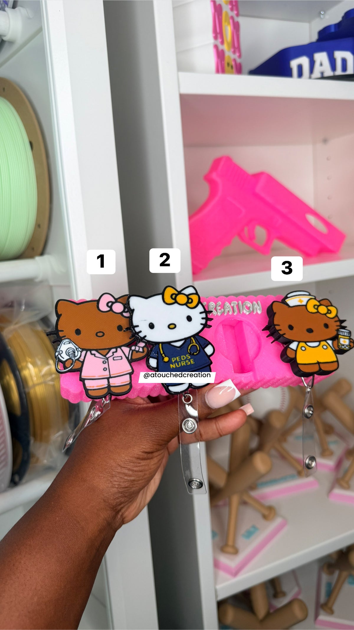 Hello Kat Badge Reels