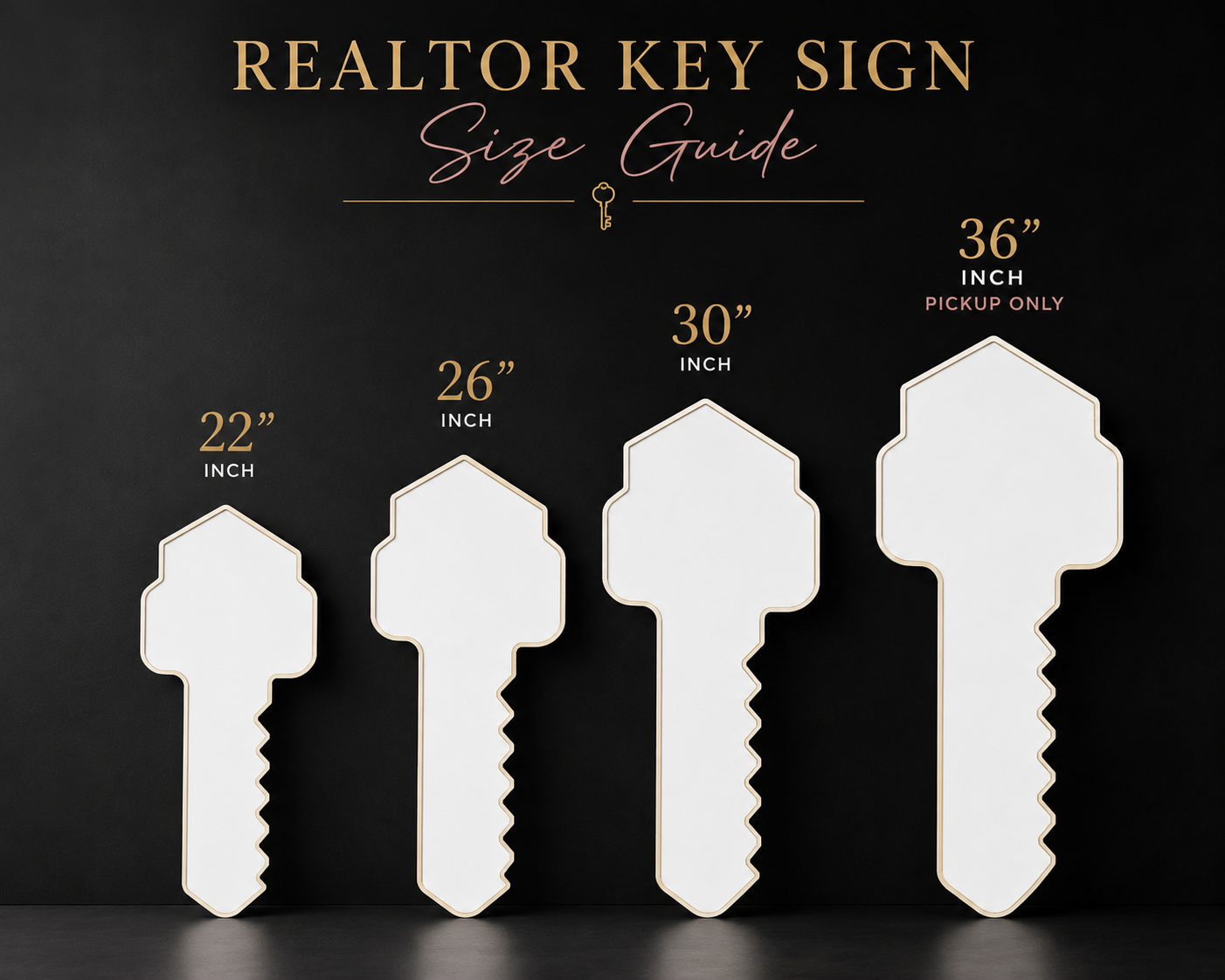 Custom Real Estate Key