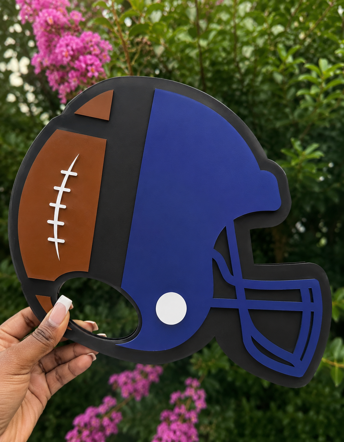 Football Helmet Fan 3MF | STL File