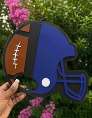 Football Helmet Fan 3MF | STL File