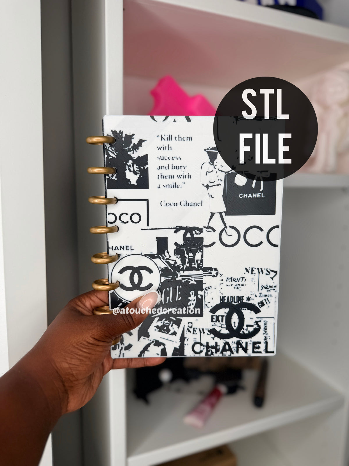 C Luxe notebook 3MF File