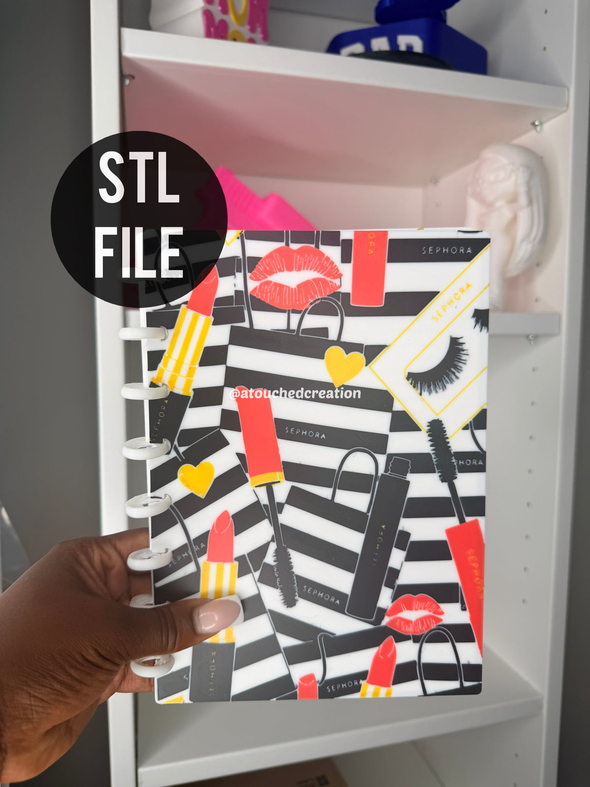 Makeup notebook 3MF File