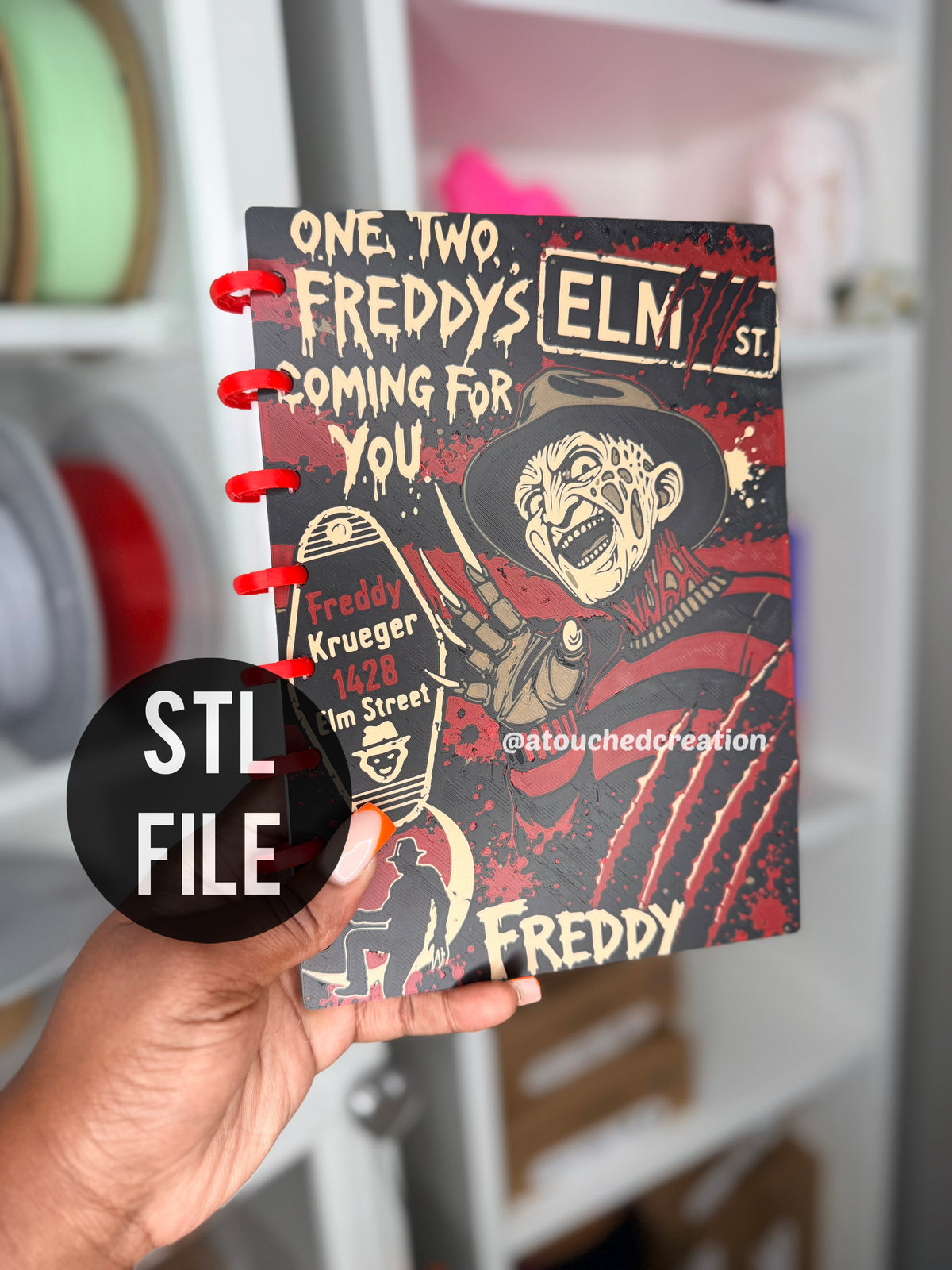 Fred notebook 3MF File