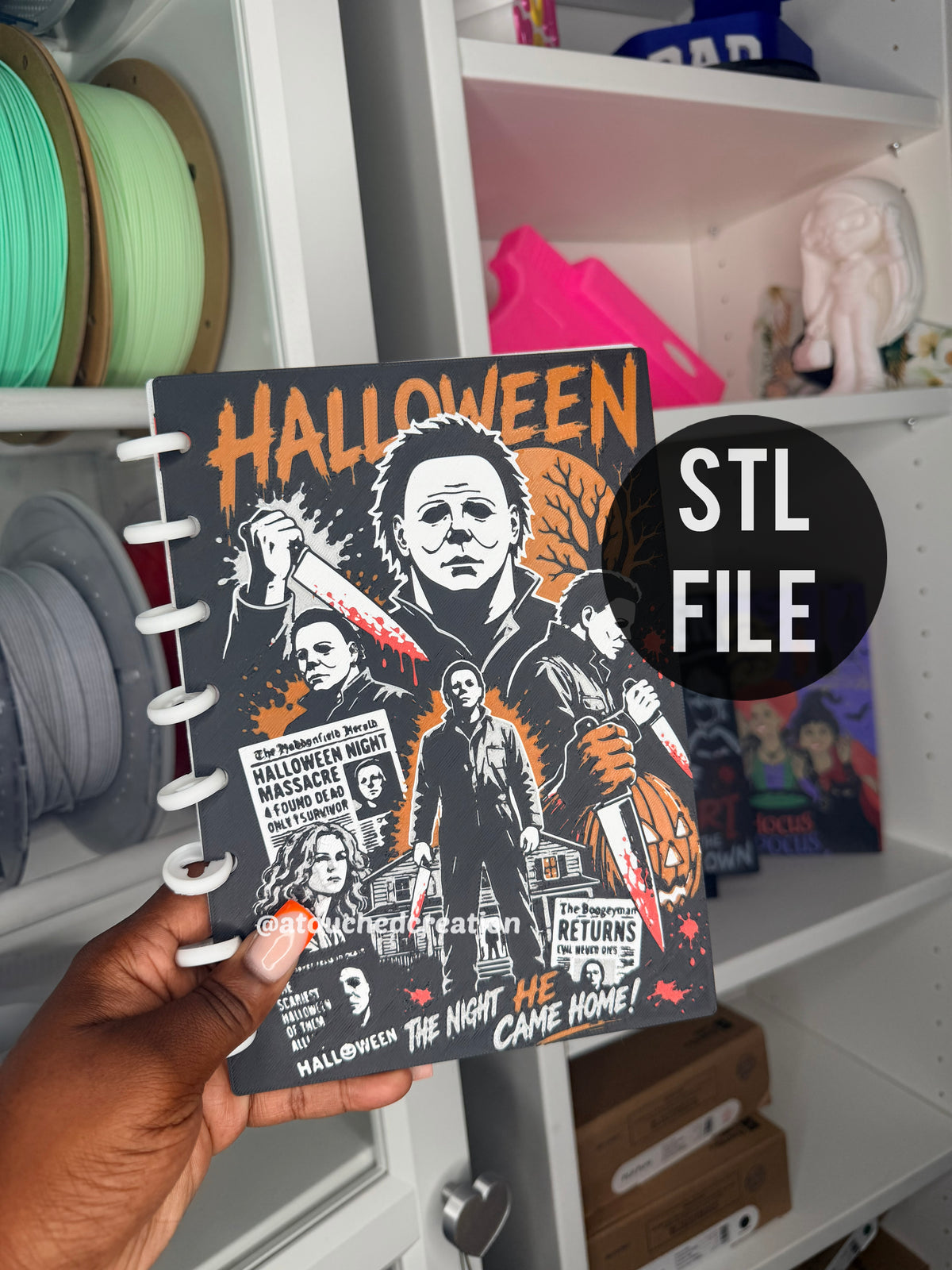 Mike notebook 3MF File
