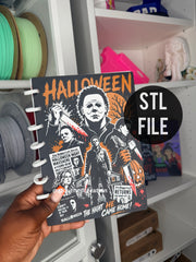 All 9 Halloween Notebook Bundle 3MF Files