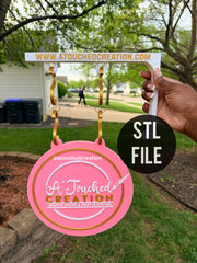 Tent Sign 3D 3MF | STL File