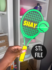 2 FOR 1 TENNIS Cheer Stick 3MF| STL File