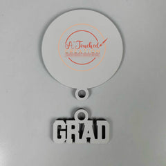 Pin Button With Charm