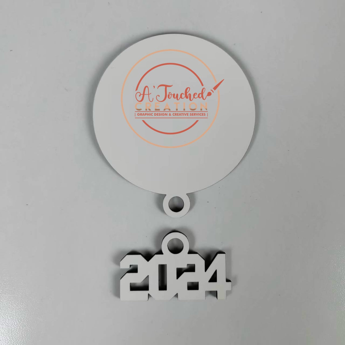Pin Button With Charm