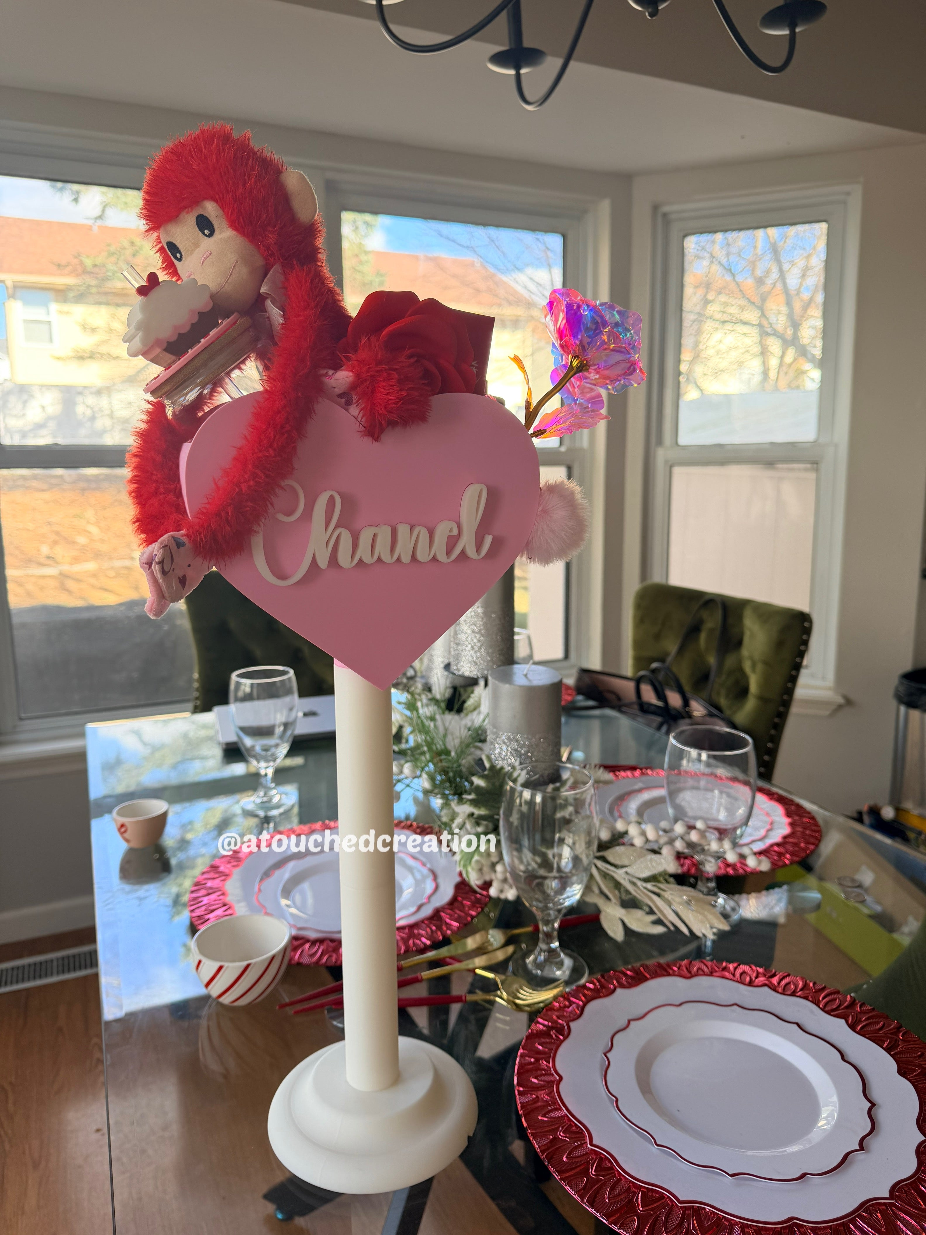 3D Heart Lollipop