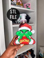 GREEN MONSTER CHRISTMAS SOAP HOLDER 3D | STL File