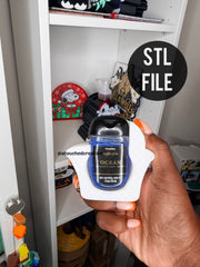 BASKETBALL SANITIZER HOLDER Digital File 3MF | STL
