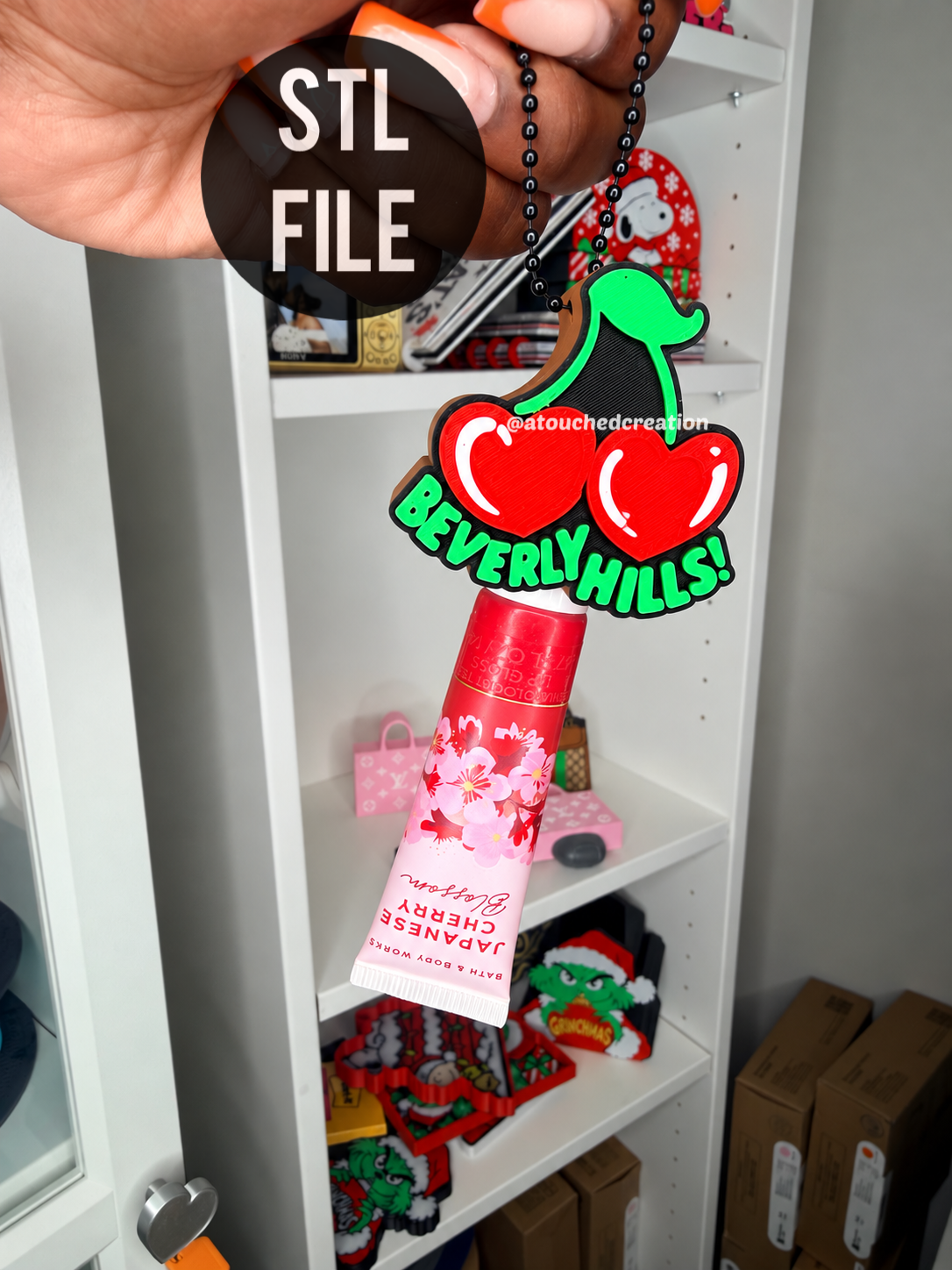G Lip Gloss Holder | Digital File 3MF