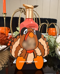 Turkey Holiday Soap Holder