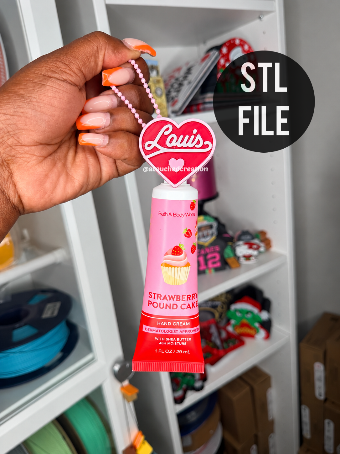 L LOTION Holder | Digital File 3MF STL