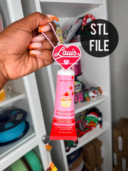 L LOTION Holder | Digital File 3MF STL
