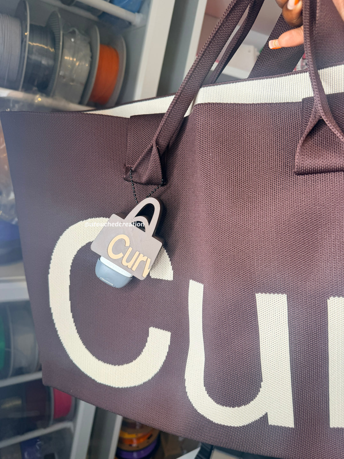 Curv Bag Keychain