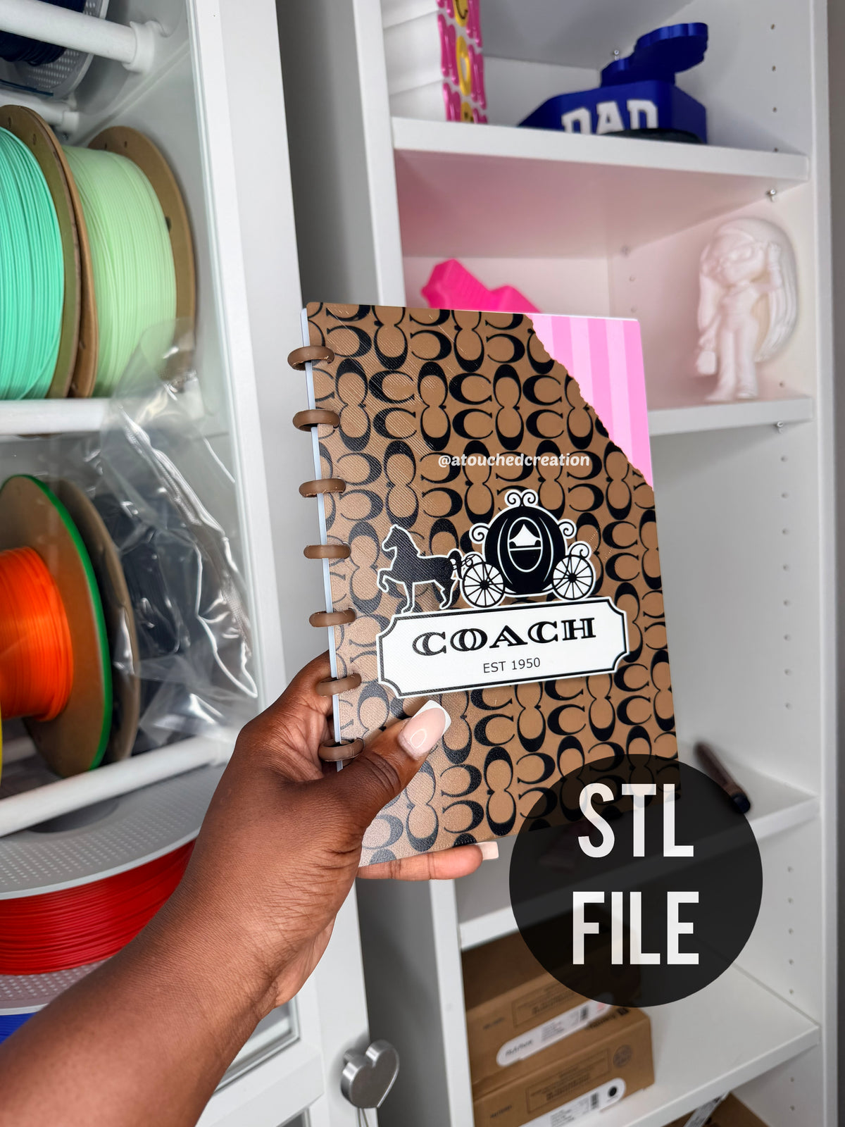Coach notebook 3MF File
