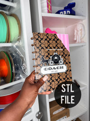 Coach notebook 3MF File