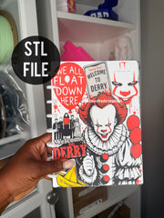 Clown notebook 3MF File