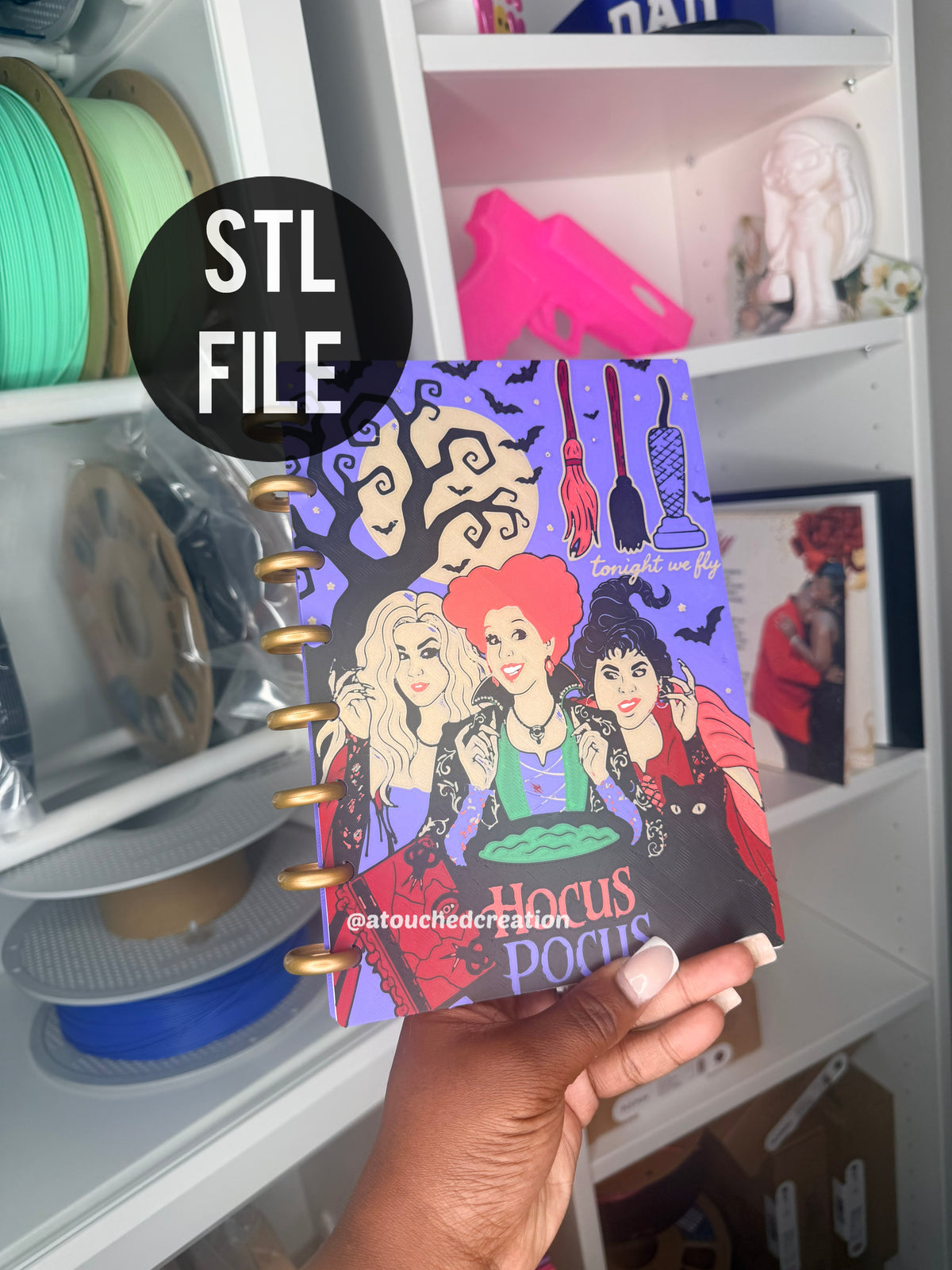 HOCUS notebook 3MF File